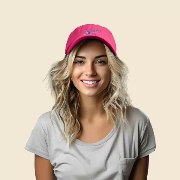 DALIX Bottlenose Dolphin Embroidered Dad Cap Cotton Baseball Cap Women