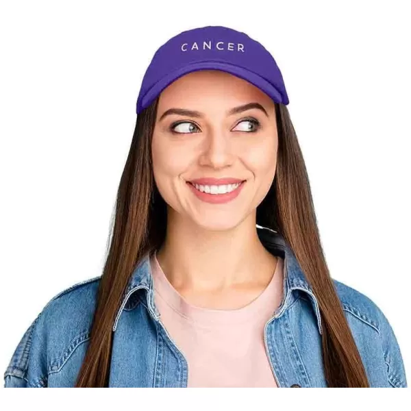 DALIX Cancer Dad Hat Embroidered Zodiac Astrology Cotton Baseball Cap