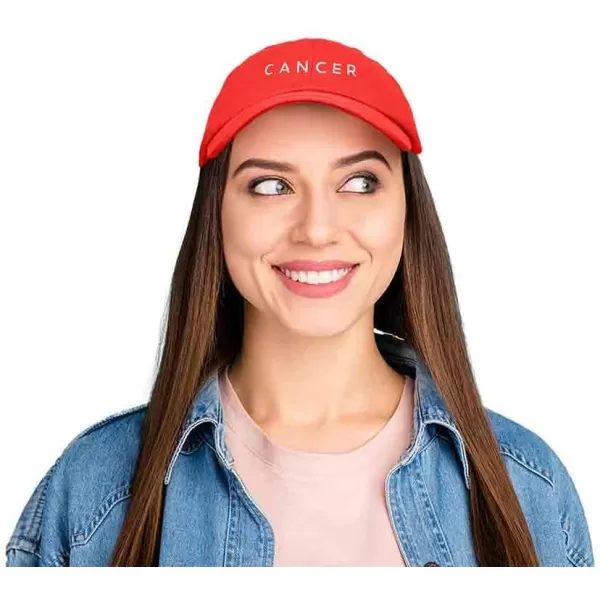 DALIX Cancer Dad Hat Embroidered Zodiac Astrology Cotton Baseball Cap