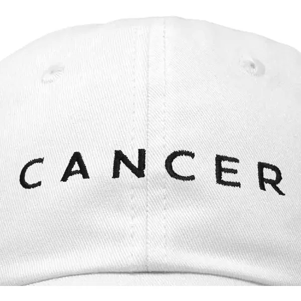 DALIX Cancer Dad Hat Embroidered Zodiac Astrology Cotton Baseball Cap
