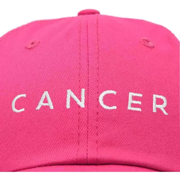 DALIX Cancer Dad Hat Embroidered Zodiac Astrology Cotton Baseball Cap