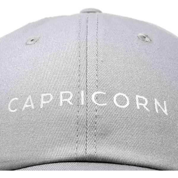 DALIX Capricorn Dad Hat Embroidered Zodiac Astrology Cotton Baseball Cap