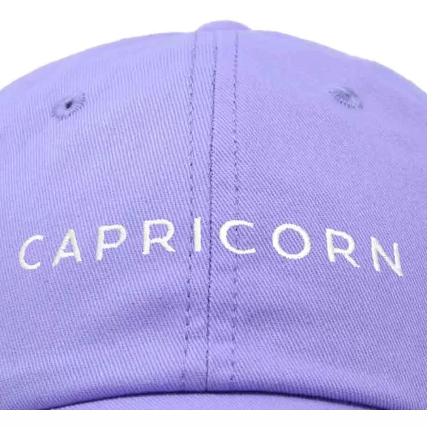 DALIX Capricorn Dad Hat Embroidered Zodiac Astrology Cotton Baseball Cap