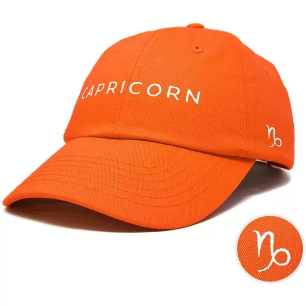 DALIX Capricorn Dad Hat Embroidered Zodiac Astrology Cotton Baseball Cap