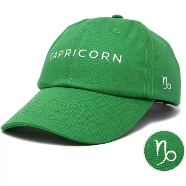 DALIX Capricorn Dad Hat Embroidered Zodiac Astrology Cotton Baseball Cap
