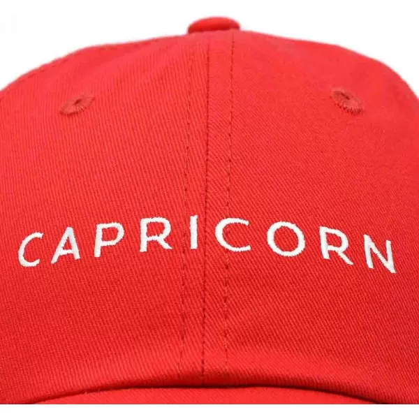 DALIX Capricorn Dad Hat Embroidered Zodiac Astrology Cotton Baseball Cap