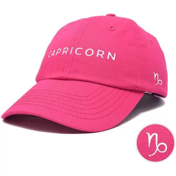 DALIX Capricorn Dad Hat Embroidered Zodiac Astrology Cotton Baseball Cap