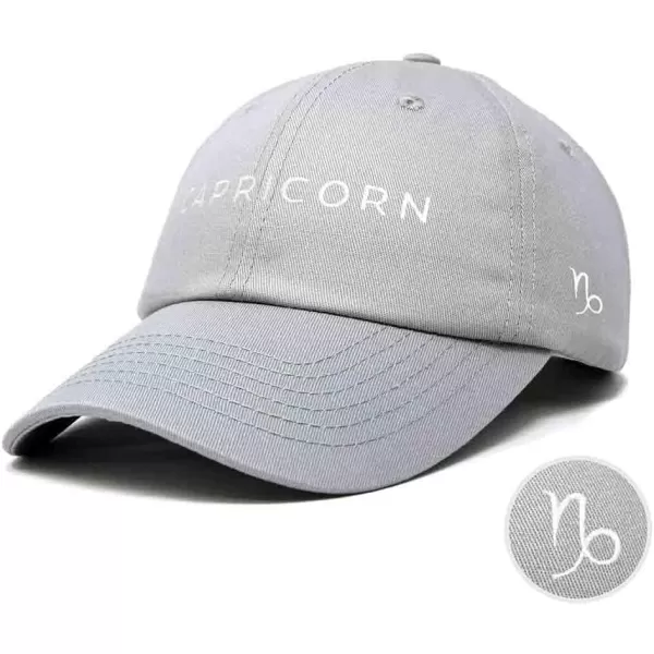 DALIX Capricorn Dad Hat Embroidered Zodiac Astrology Cotton Baseball Cap