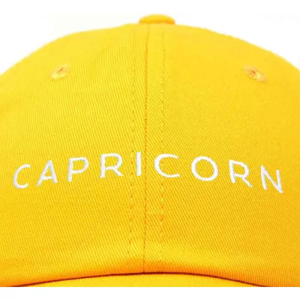 DALIX Capricorn Dad Hat Embroidered Zodiac Astrology Cotton Baseball Cap