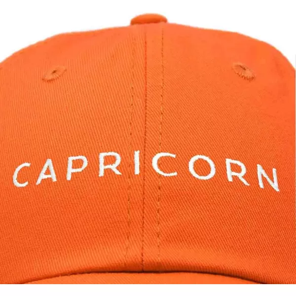 DALIX Capricorn Dad Hat Embroidered Zodiac Astrology Cotton Baseball Cap