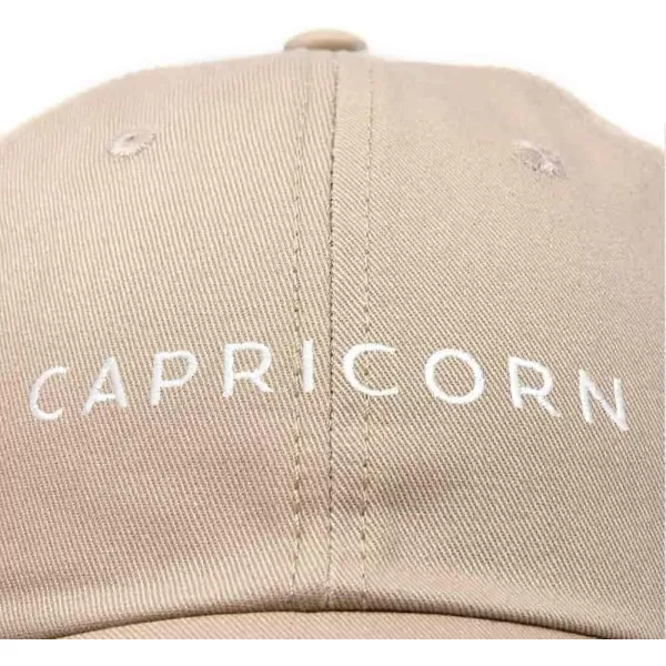 DALIX Capricorn Dad Hat Embroidered Zodiac Astrology Cotton Baseball Cap