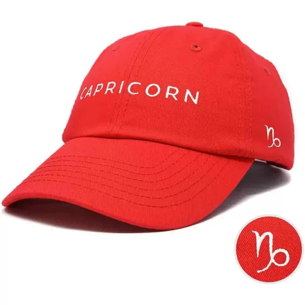 DALIX Capricorn Dad Hat Embroidered Zodiac Astrology Cotton Baseball Cap