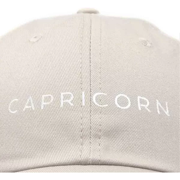 DALIX Capricorn Dad Hat Embroidered Zodiac Astrology Cotton Baseball Cap