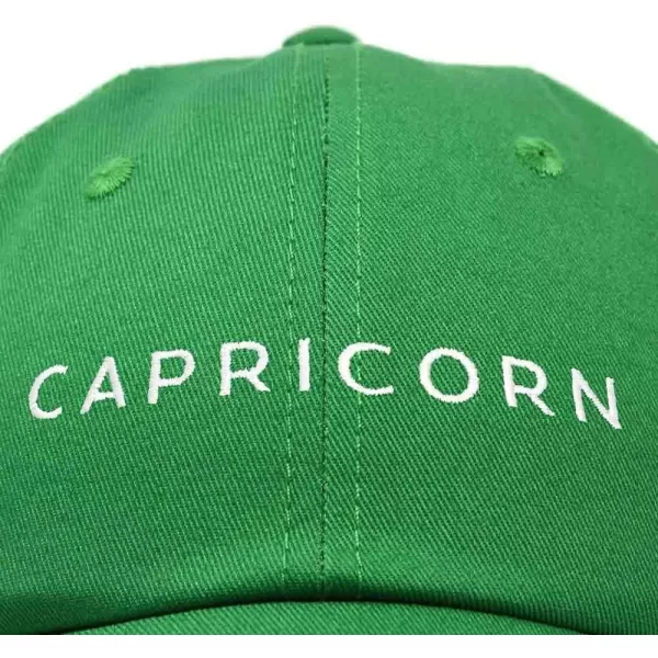 DALIX Capricorn Dad Hat Embroidered Zodiac Astrology Cotton Baseball Cap