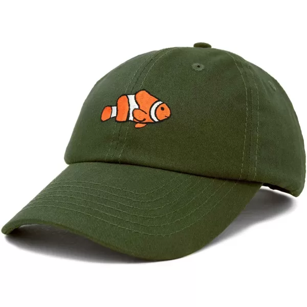 DALIX Clownfish Baseball Cap Tropical Dad Hat for Men Women's Hats