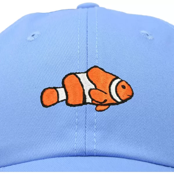 DALIX Clownfish Baseball Cap Tropical Dad Hat for Men Women's Hats