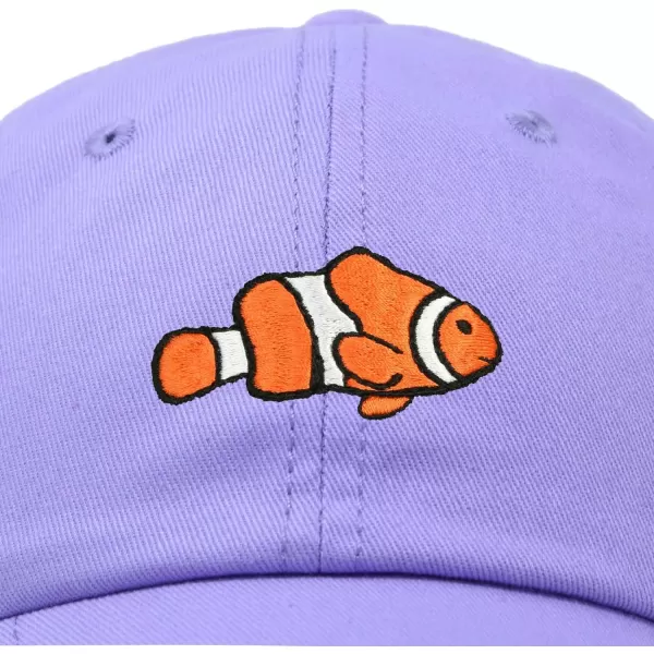 DALIX Clownfish Baseball Cap Tropical Dad Hat for Men Women's Hats