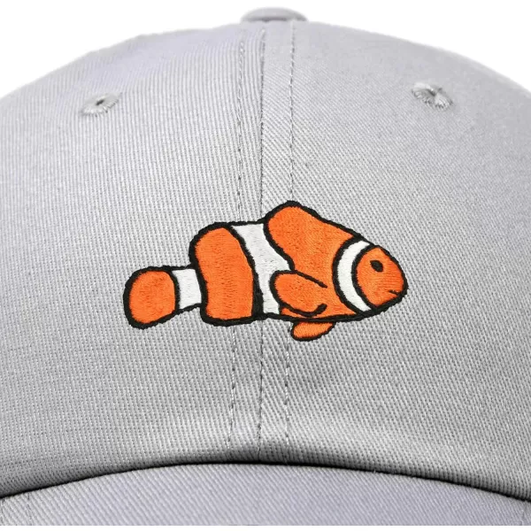DALIX Clownfish Baseball Cap Tropical Dad Hat for Men Women's Hats