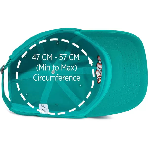 DALIX Clownfish Baseball Cap Tropical Dad Hat for Men Women's Hats