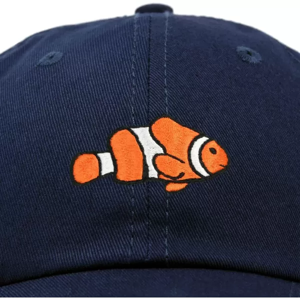 DALIX Clownfish Baseball Cap Tropical Dad Hat for Men Women's Hats