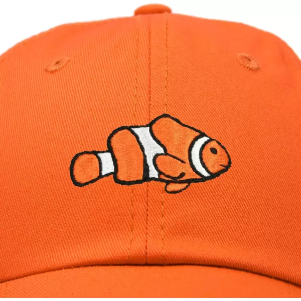 DALIX Clownfish Baseball Cap Tropical Dad Hat for Men Women's Hats