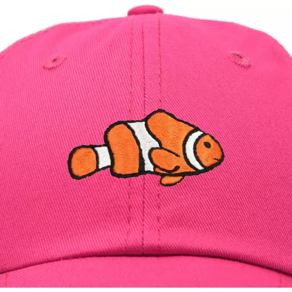 DALIX Clownfish Baseball Cap Tropical Dad Hat for Men Women's Hats