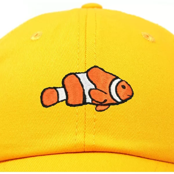 DALIX Clownfish Baseball Cap Tropical Dad Hat for Men Women's Hats