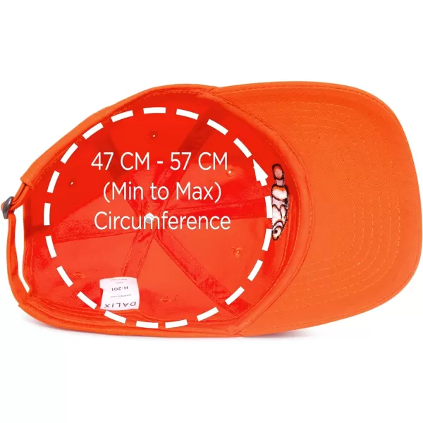 DALIX Clownfish Baseball Cap Tropical Dad Hat for Men Women's Hats