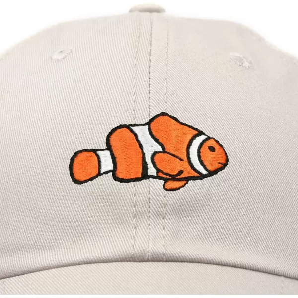DALIX Clownfish Baseball Cap Tropical Dad Hat for Men Women's Hats