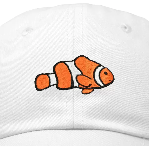 DALIX Clownfish Baseball Cap Tropical Dad Hat for Men Women's Hats