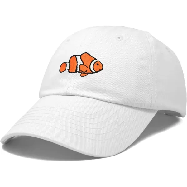 DALIX Clownfish Baseball Cap Tropical Dad Hat for Men Women's Hats