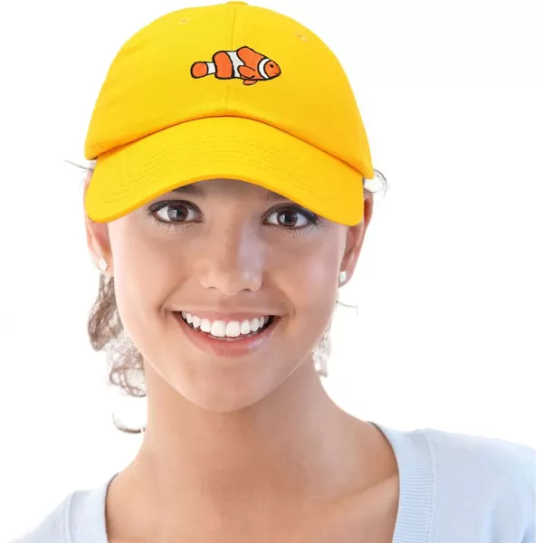 DALIX Clownfish Baseball Cap Tropical Dad Hat for Men Women's Hats