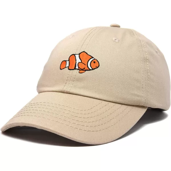 DALIX Clownfish Baseball Cap Tropical Dad Hat for Men Women's Hats
