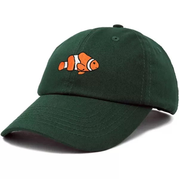 DALIX Clownfish Baseball Cap Tropical Dad Hat for Men Women's Hats