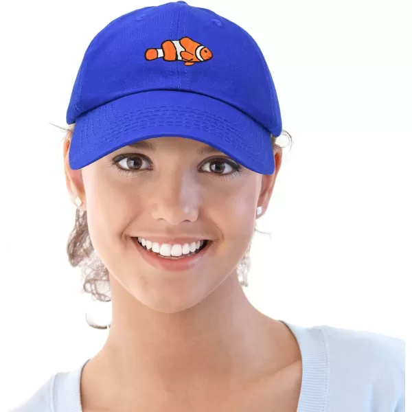 DALIX Clownfish Baseball Cap Tropical Dad Hat for Men Women's Hats