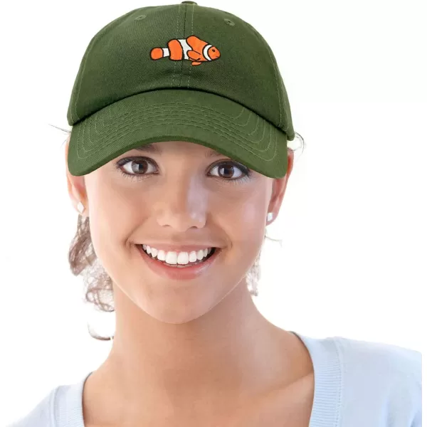 DALIX Clownfish Baseball Cap Tropical Dad Hat for Men Women's Hats