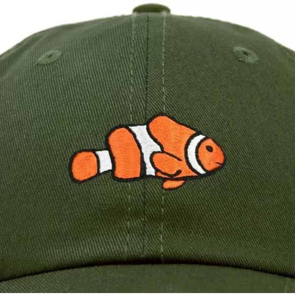 DALIX Clownfish Baseball Cap Tropical Dad Hat for Men Women's Hats