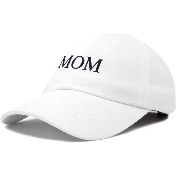 DALIX Embroidered Mom and Dad Hat Washed Cotton Baseball Cap