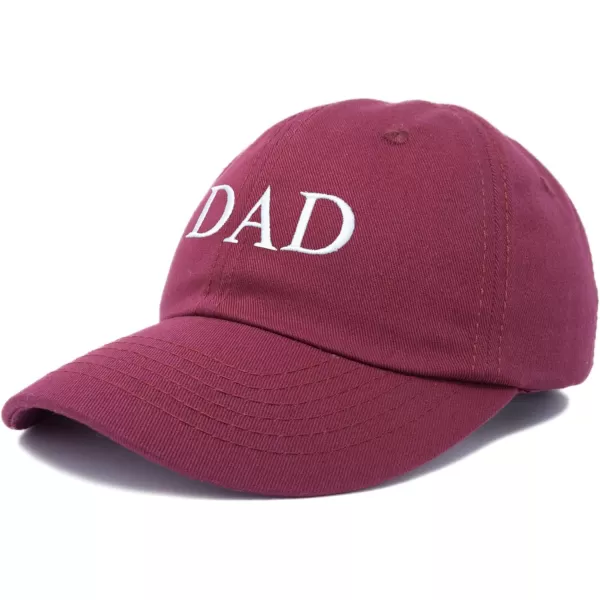 DALIX Embroidered Mom and Dad Hat Washed Cotton Baseball Cap