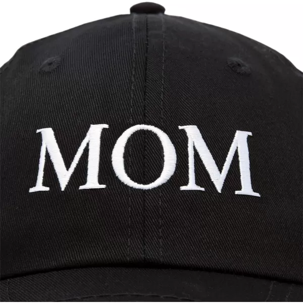 DALIX Embroidered Mom and Dad Hat Washed Cotton Baseball Cap