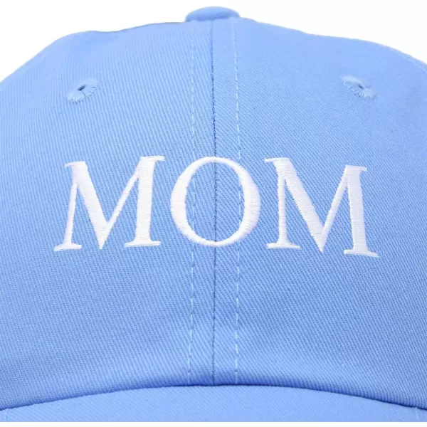 DALIX Embroidered Mom and Dad Hat Washed Cotton Baseball Cap