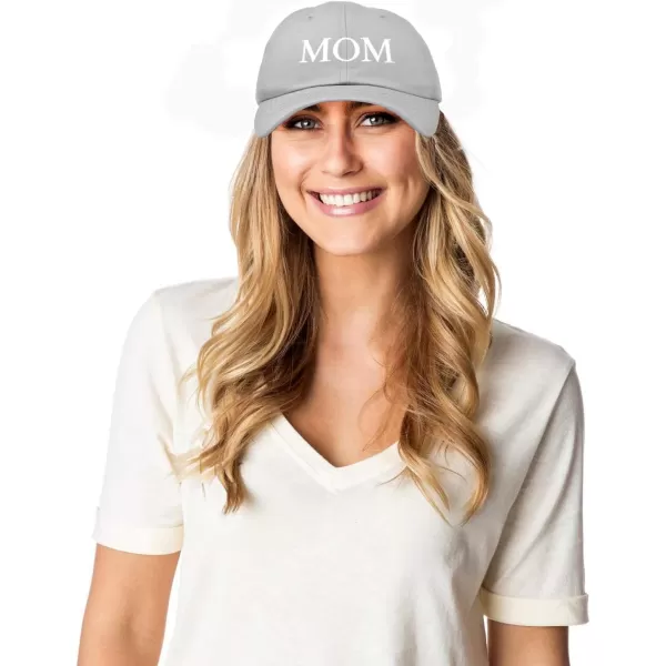 DALIX Embroidered Mom and Dad Hat Washed Cotton Baseball Cap
