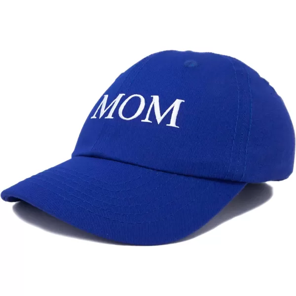 DALIX Embroidered Mom and Dad Hat Washed Cotton Baseball Cap