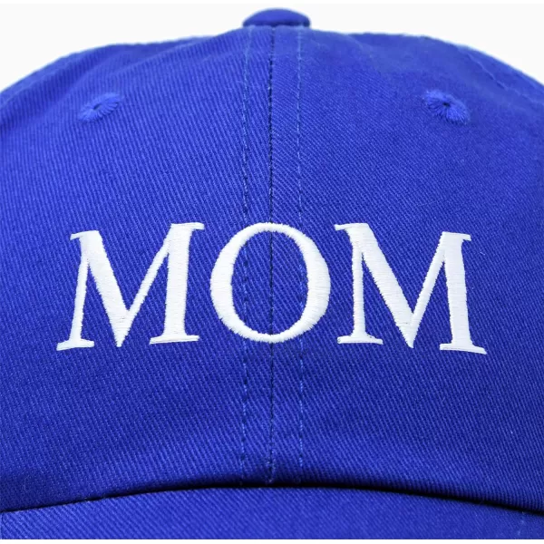 DALIX Embroidered Mom and Dad Hat Washed Cotton Baseball Cap