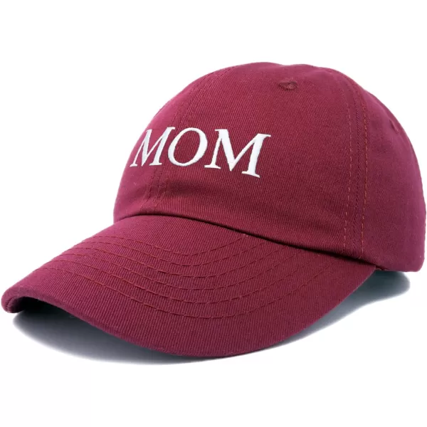 DALIX Embroidered Mom and Dad Hat Washed Cotton Baseball Cap