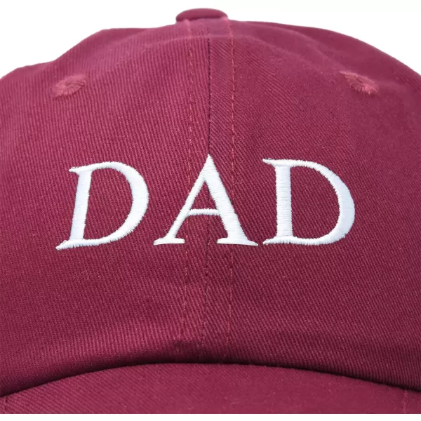 DALIX Embroidered Mom and Dad Hat Washed Cotton Baseball Cap