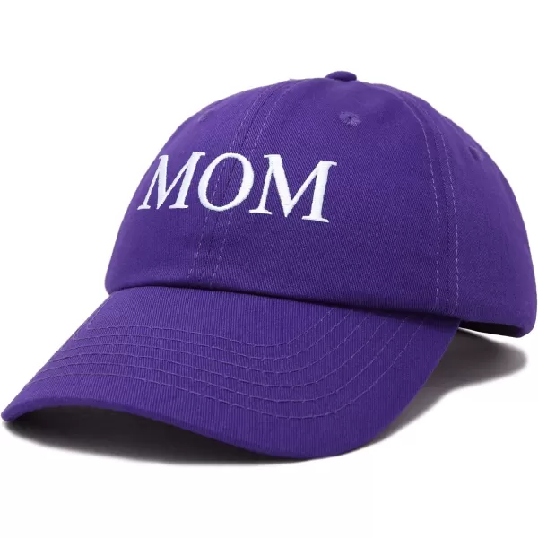 DALIX Embroidered Mom and Dad Hat Washed Cotton Baseball Cap