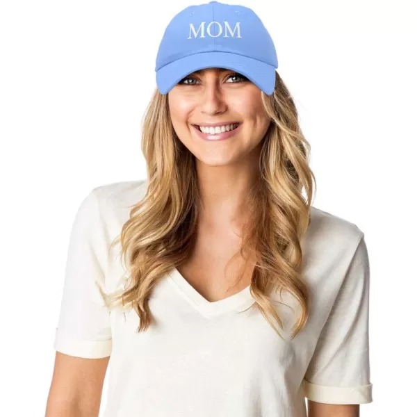 DALIX Embroidered Mom and Dad Hat Washed Cotton Baseball Cap