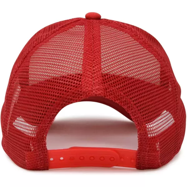 DALIX Embroidered Snap Heart Trucker Cap Hat Women