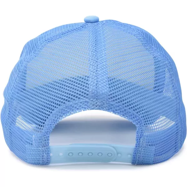 DALIX Embroidered Snap Heart Trucker Cap Hat Women